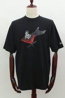 ニューエラロゴプリントTシャツ(ブラック)