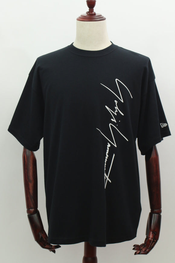 ロゴプリント オーバーサイズ パフォーマンスTシャツ(ブラック)