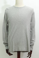 ボーダー長袖Tシャツ(グレー)