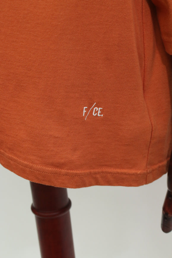 五分袖Tシャツ(オレンジ)