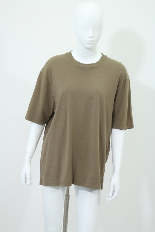 クルーネック半袖Tシャツ(グリーン)