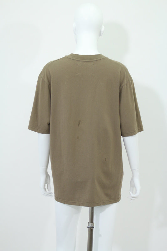 クルーネック半袖Tシャツ(グリーン)
