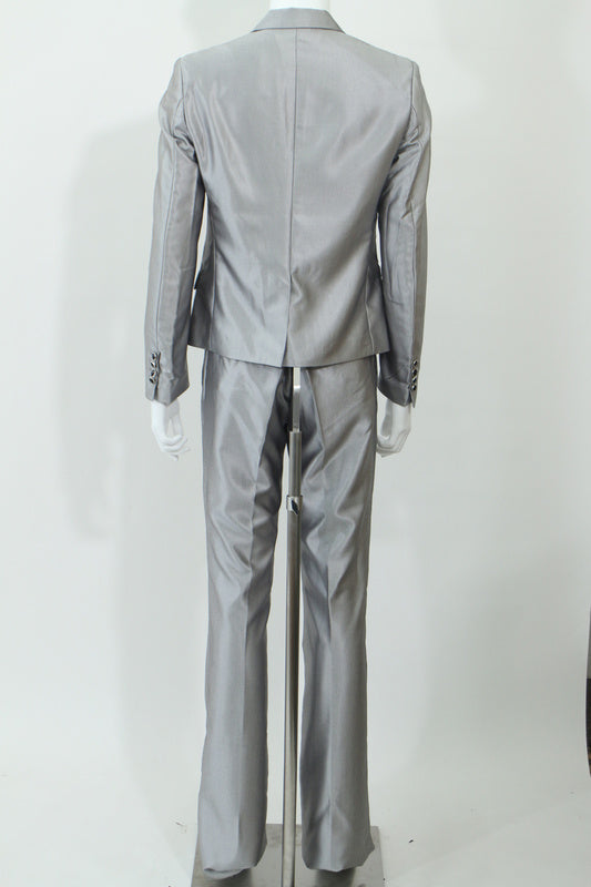 シルバースーツスラックス(シルバー)