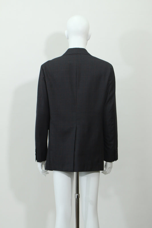 ピークドラペルダブルジャケット(グレー)