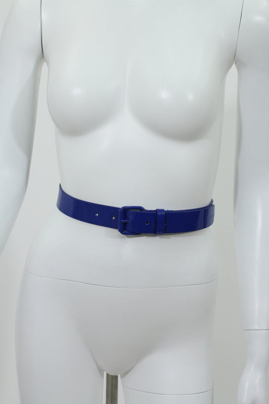 エナメルベルト(ブルー)