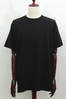 袖ロゴTシャツ(ブラック)
