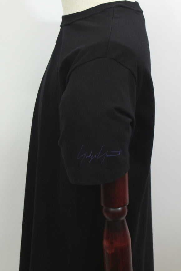 袖ロゴTシャツ(ブラック)