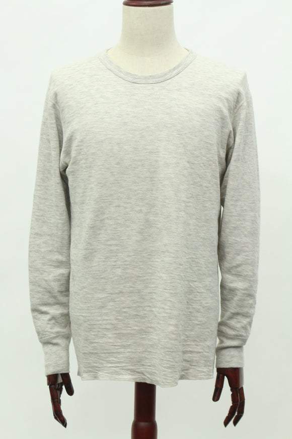 ヴィンテージ ダブルフェイス長袖Ｔシャツ(グレー)