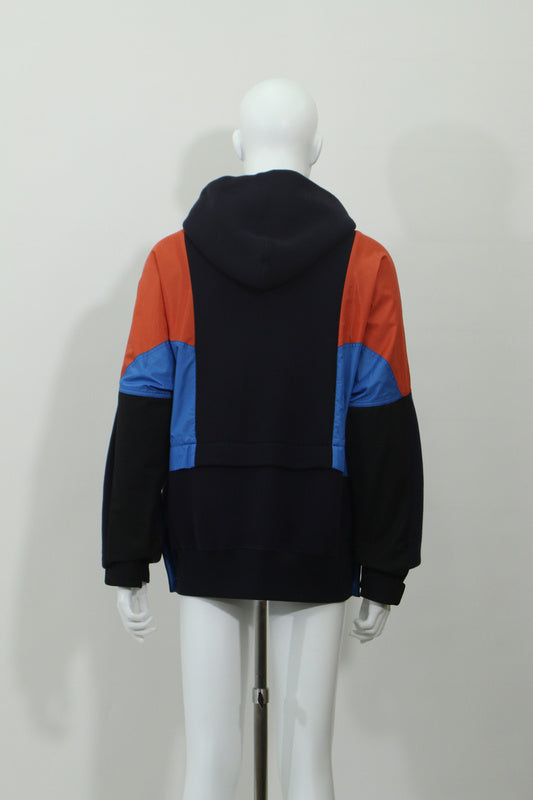 ナイロンドッキングジップパーカー(ネイビー)