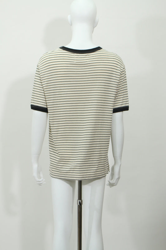 ボーダー半袖Tシャツ(ホワイト)