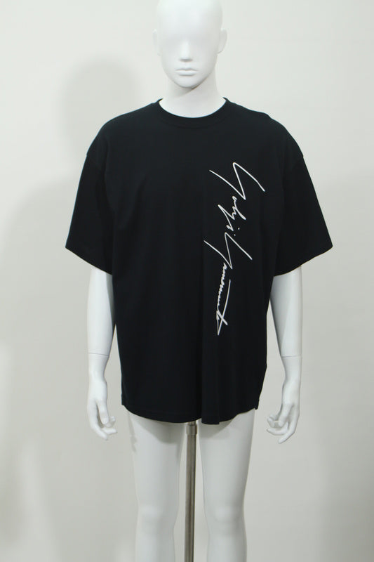 ロゴプリント半袖Tシャツ(ブラック)