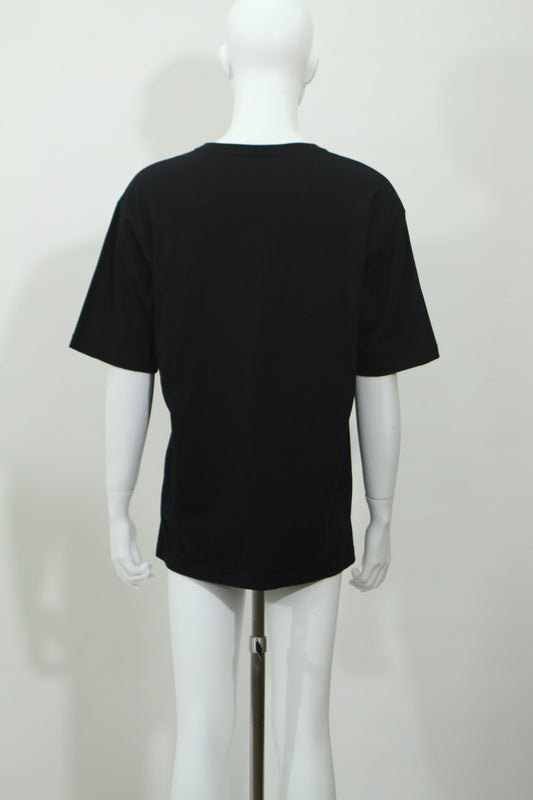 ロゴプリント半袖Tシャツ(ブラック)