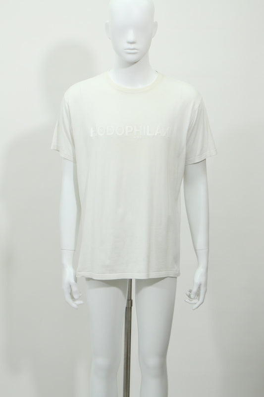 ロゴプリント半袖Tシャツ(ホワイト)