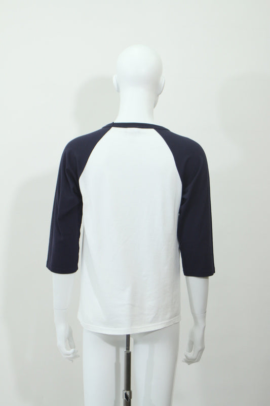 グラフィックラグランTシャツ(ホワイト)