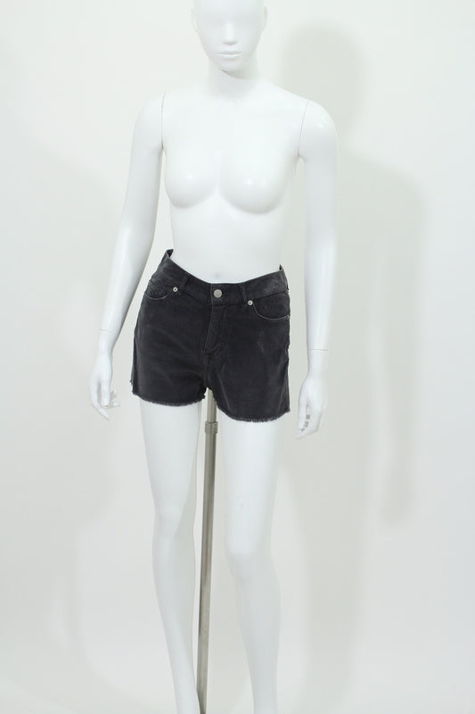コーデュロイショートパンツ(グレー)