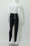ワンタックツイルテーパードパンツ(ネイビー)-2